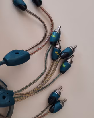 Cavo audio impianto stereo 6 vie. (+ omaggio) 