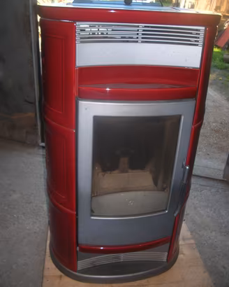 Stufa a pellet EDILKAMIN mod. Soleil kw 12 "CE"
