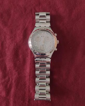 Orologio Swatch Irony YCS400 Chrono+Penna Stilogra