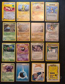 Carte Pokémon Giapponesi VS & Team Rocket