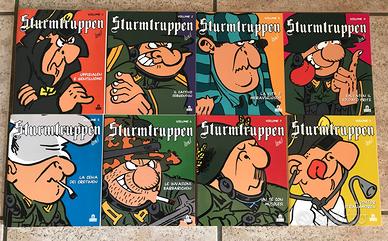 Serie completa 8 numeri Sturmtruppen ed Salani