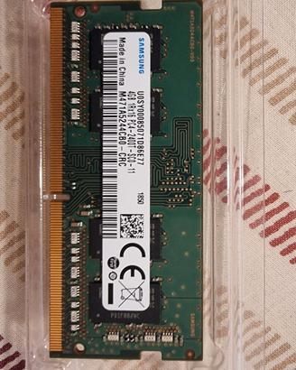 Ram Samsung 4GB  SO-DIMM DDR4