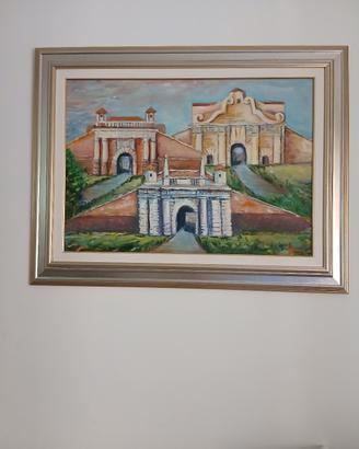 tre porte per entrare alla città di  Palmanova