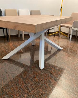 Tavolo nuovo cm 160x90 allungabile a 260 cm