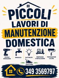 manutenzione casa giardino  ecc..
