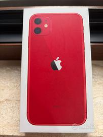 Iphone11 rosso con o senza 6 cover