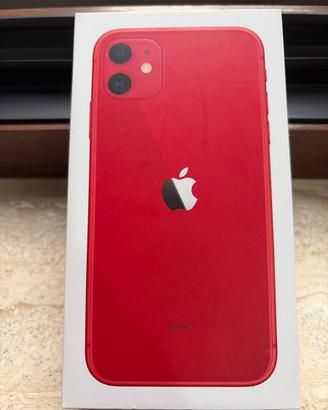 Iphone11 rosso con o senza 6 cover