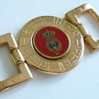 Fibbia decorativa vintage Ordine della giarrettier