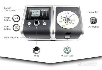 Macchina medicale per cpap e antirussamento