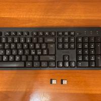 Tastiera e mouse wireless Trust