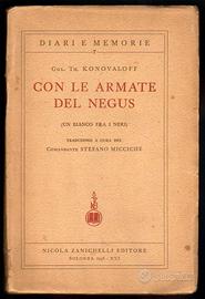 CON LE ARMATE DEL NEGUS (Guerra d'Etiopia 1935-36)