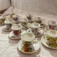 Set tazze da the ELIZABETHAN