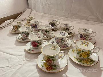 Set tazze da the ELIZABETHAN