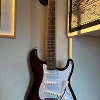 Squier Affinity Stratocaster + Line6 spider v20