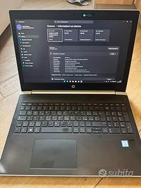 HP ProBook 450 G5 i7-8550U 16GB RAM SSD + HDD