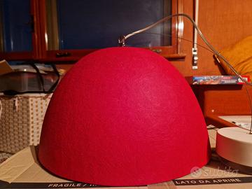 Lampadario In-es.artdesign - Mezza Luna Rosso -