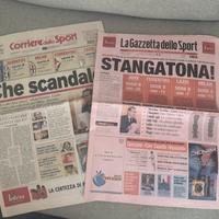 Giornale gazzetta e corriere Juventus serie B
