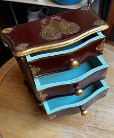 Mini Cassettiera Portagioie Vintage LUNGHI