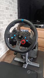 Logitech g29+pedaliera+cambio 