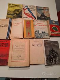 libri vintage di storia