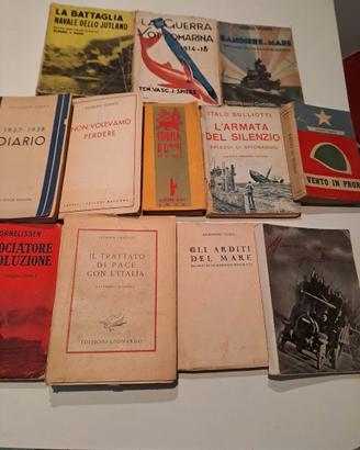 libri vintage di storia