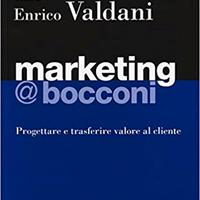 Marketing Bocconi. Progettare e trasferire valore