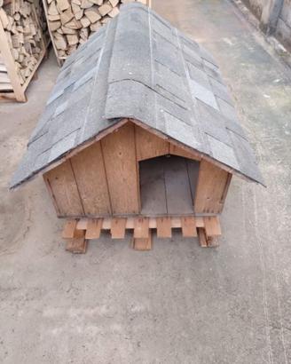 cuccia x cane medio grande in legno