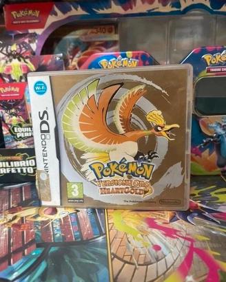 Pokémon heart gold solo scatola