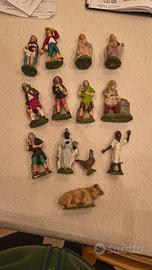 statuine Presepe in bachelite 