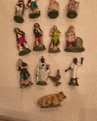 statuine Presepe in bachelite 