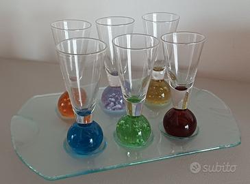 Set bicchieri Vodka Vintage 7 Pezzi-Design Svedese