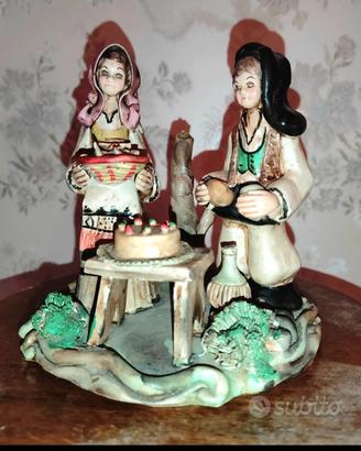 Statuetta in ceramica Stelio Mola