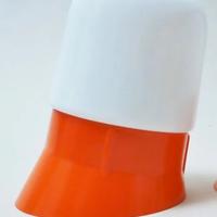 Applique Arno 1960 Plastica Opalino 