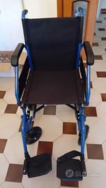 SEDIA A ROTELLE PIEGHEVOLE MARCA ARDEA NUOVA