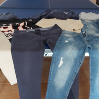 Jeans felpe e magliette taglia 11/12 anni