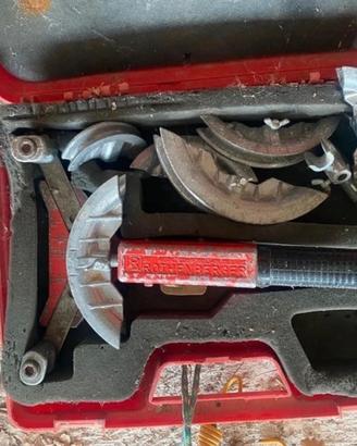 set di piegatubi a cricco manuale Rothenberger