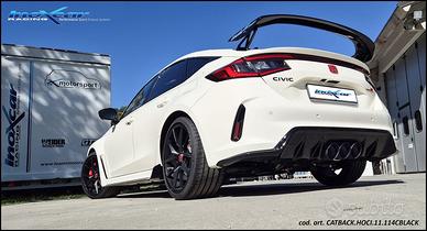 Centrale libero finale silenziato con valvola HOND