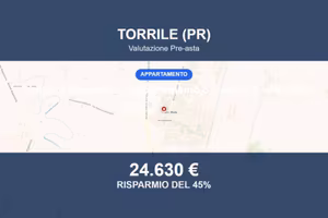 Immobile in asta di 120 m² con box auto a Torrile