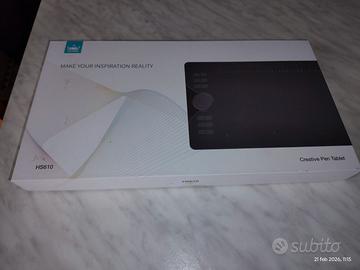 Tavoletta Grafica Huison HS610 – Nuova, mai usata