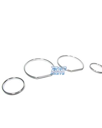 CERCHI CROMATI PER CRUSCOTTO STRUMENTI BMW E36