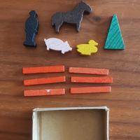 Gioco vintage mattoncini Jean H 1960