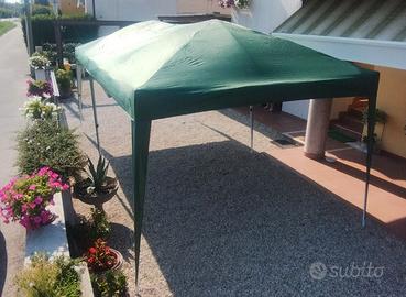 Gazebo tettoia antigrandine pieghevole 6x3m