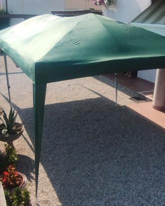 Gazebo tettoia antigrandine pieghevole 6x3m