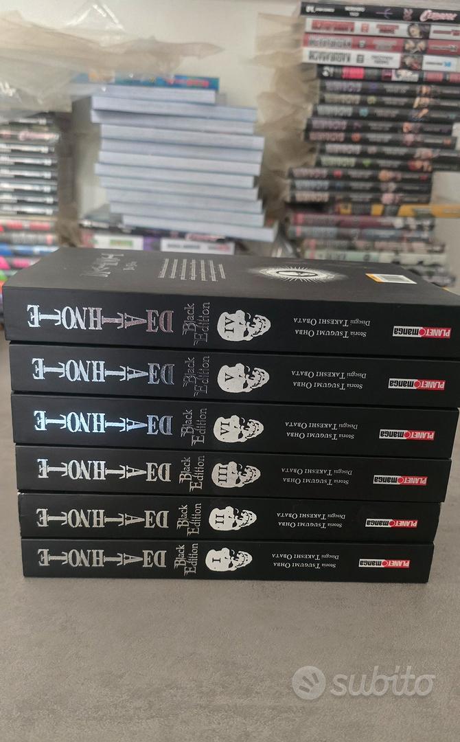 Death note black edition completo da 1 a 6 - Libri e Riviste In vendita ...