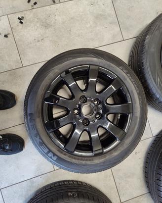Cerchi in lega VW 15" originali 5x112 -Nero lucido