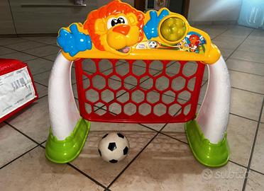 Porta da calcio interattiva