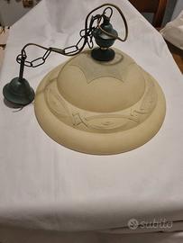 Lampadario  a una luce