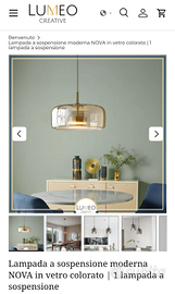 Lampada a sospensione