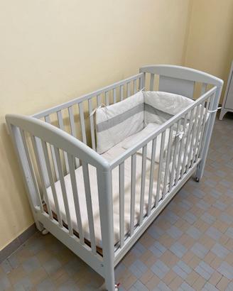 Culla "Foppapedretti" + Materassino e Cuscino