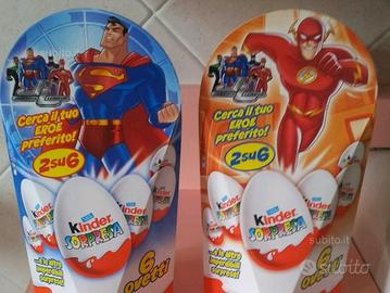 Confezioni supereroi Justice League kinder 2007